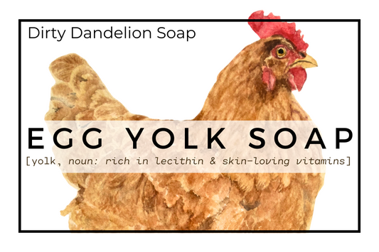 Egg Yolk Soap 'Chicken Clown' - Unscented