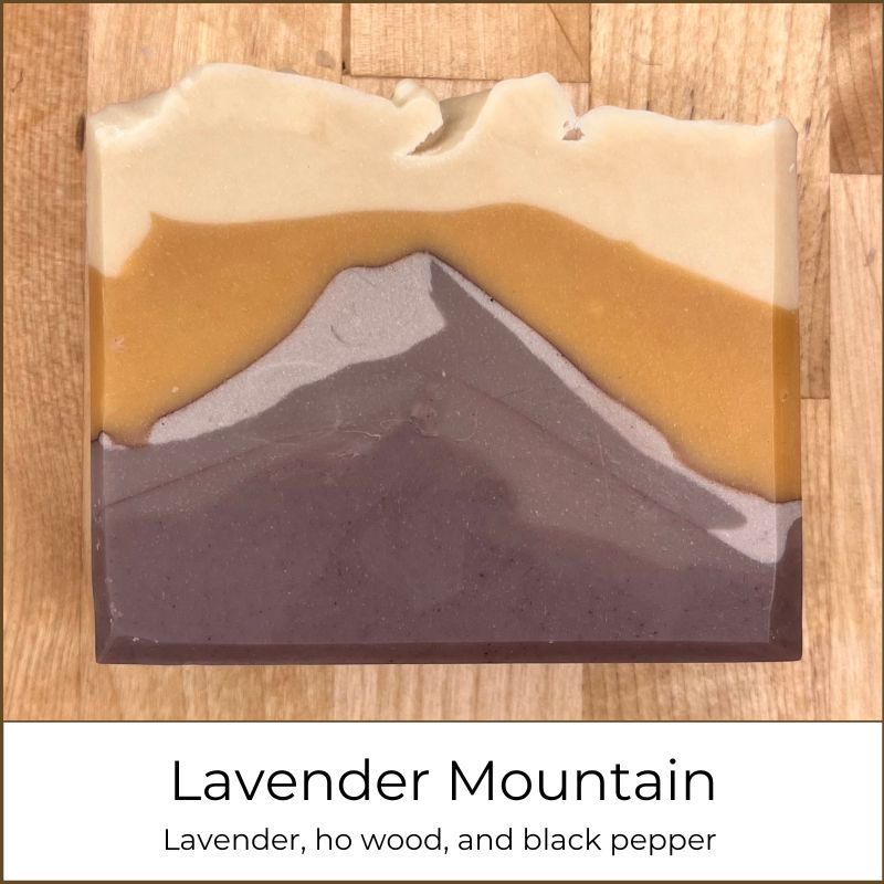 3-Soap Gift Box with Card & Hardwood Soap Dish ($35 value)