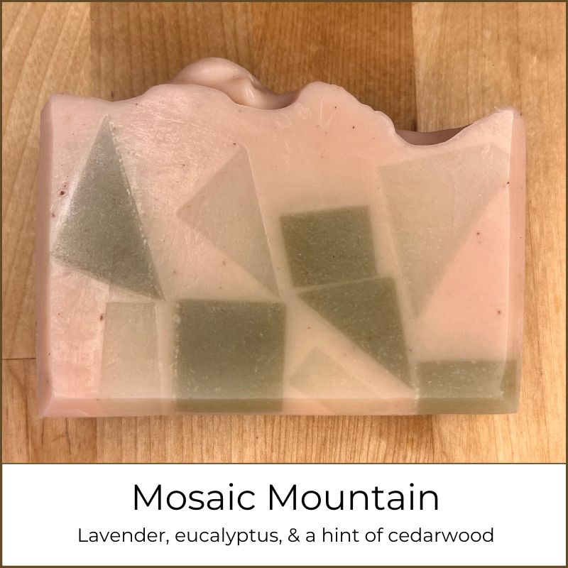 3-Soap Gift Box with Card & Hardwood Soap Dish ($35 value)