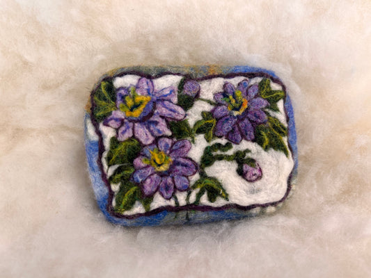 Passion Flower Vine Wooly Washer