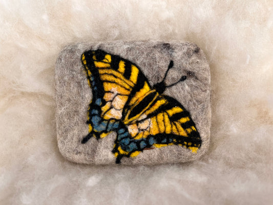 Swallowtail Butterfly Breeze Wooly Washer