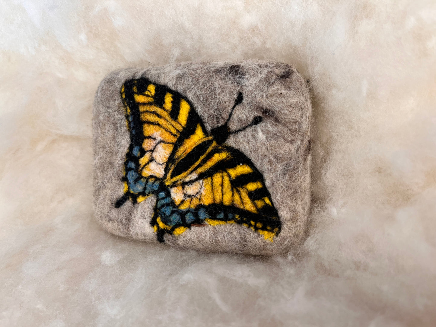 Swallowtail Butterfly Breeze Wooly Washer