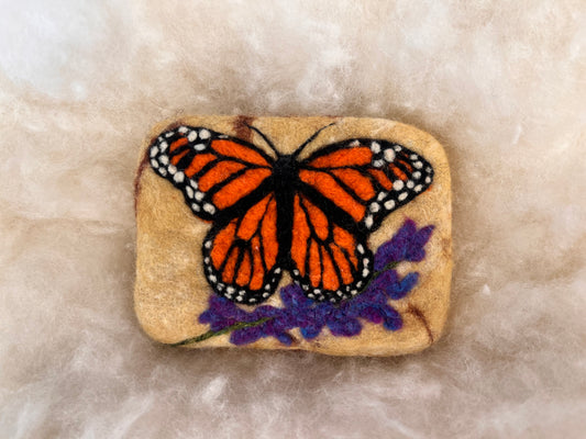 Milkweed Monarch Wooly Washer