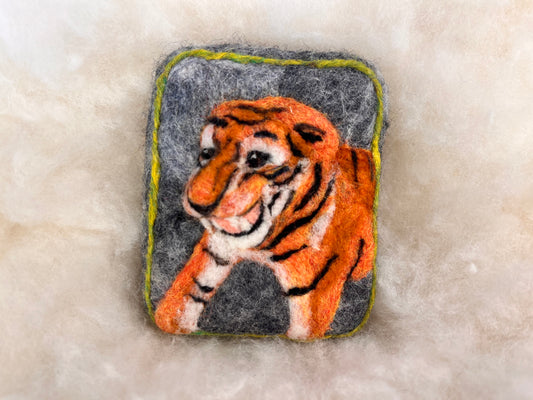 Tiger in a Tizzy Wooly Washer