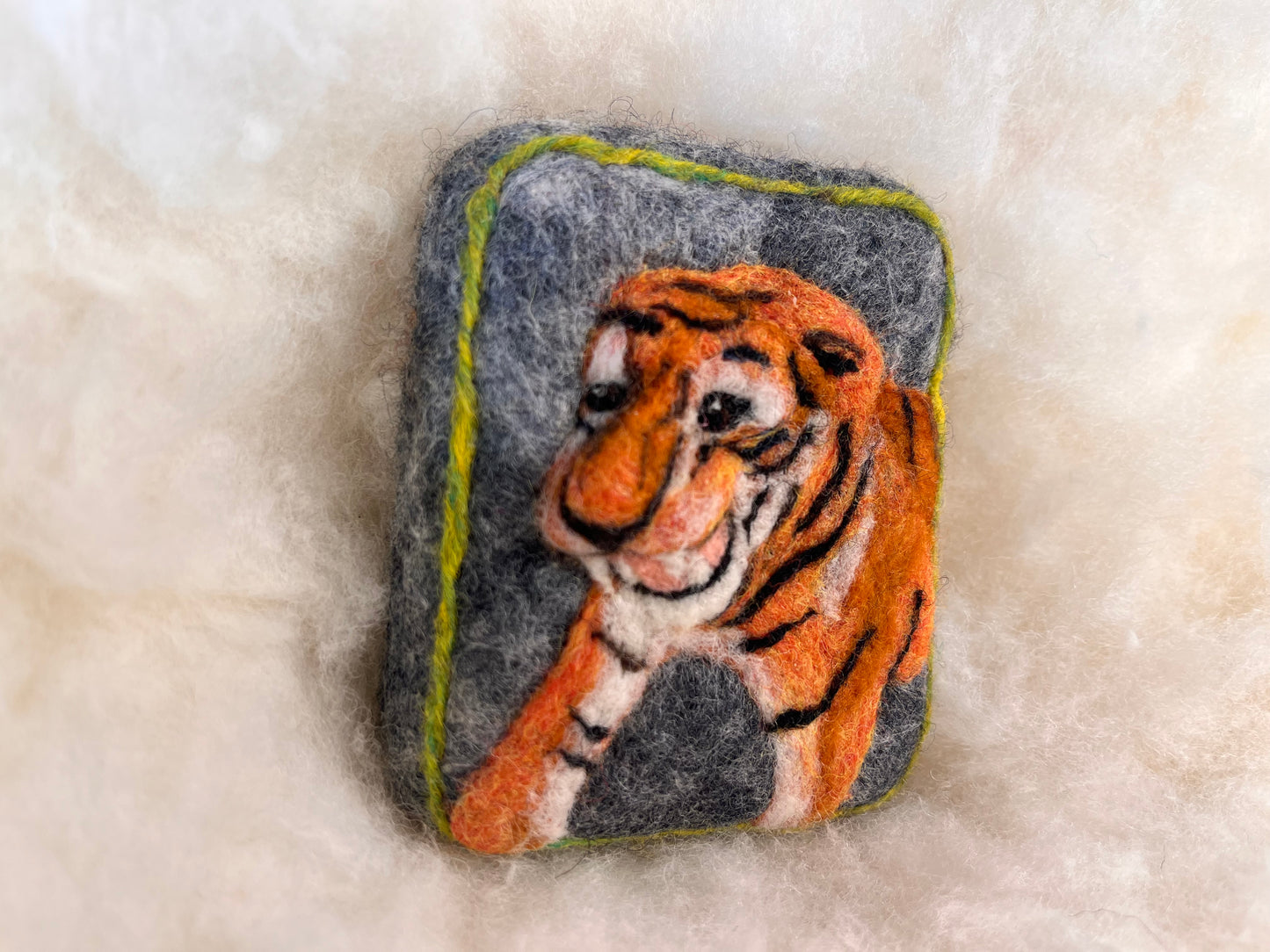 Tiger in a Tizzy Wooly Washer