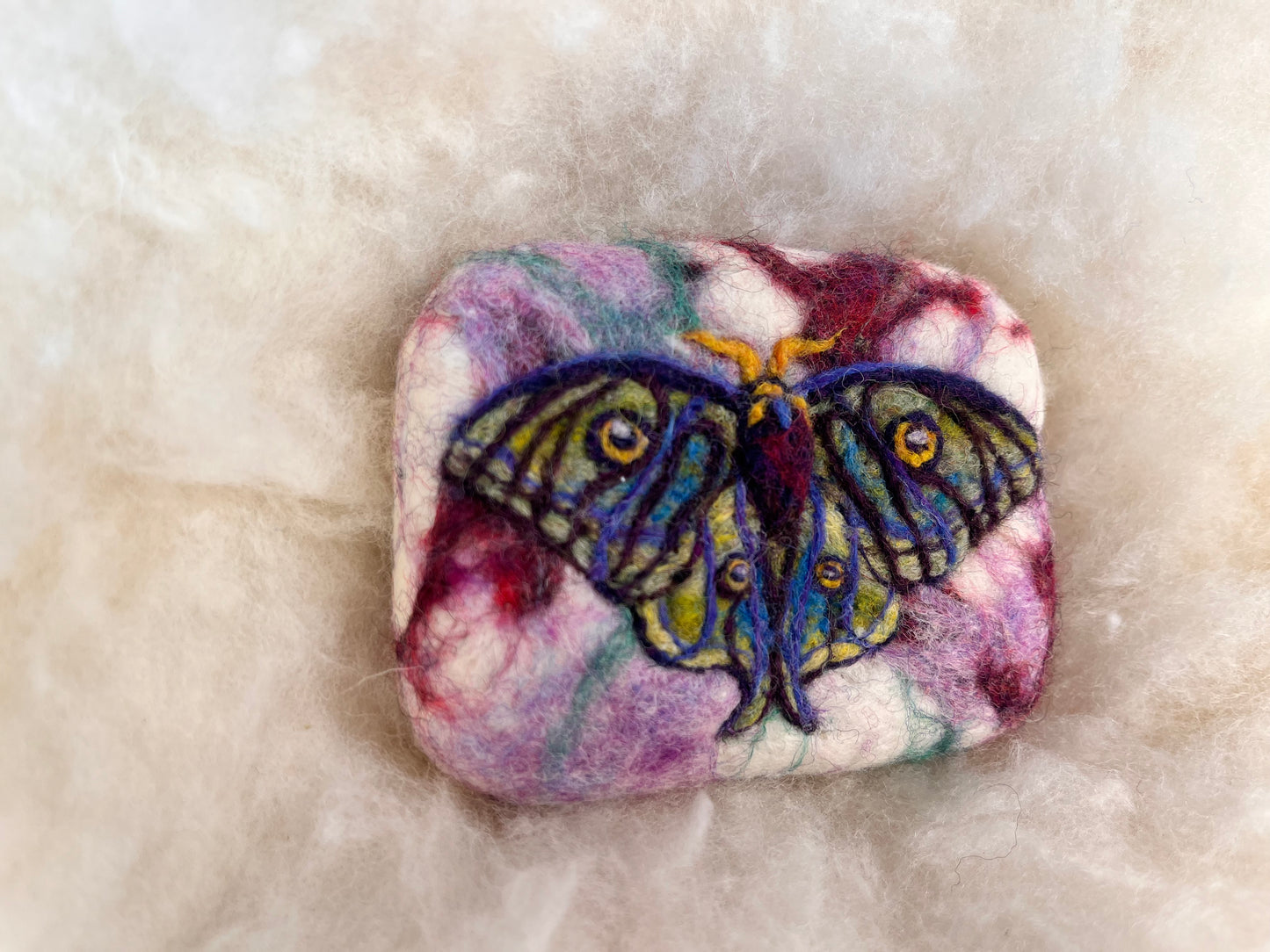 Midnight Moth Wooly Washer