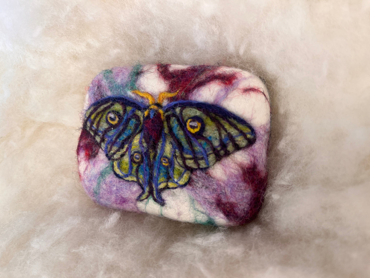 Midnight Moth Wooly Washer