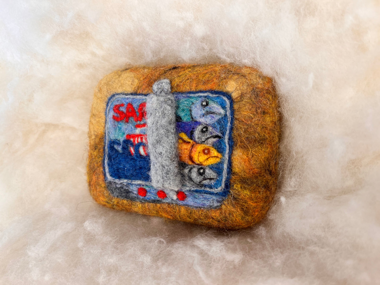 Tinned Sardines Wooly Washer
