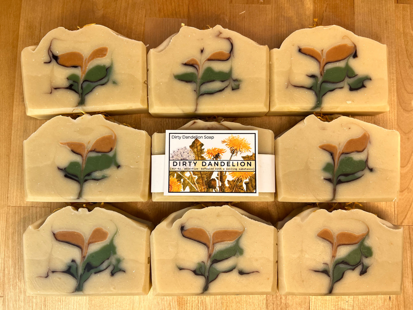 Dirty Dandelion Soap