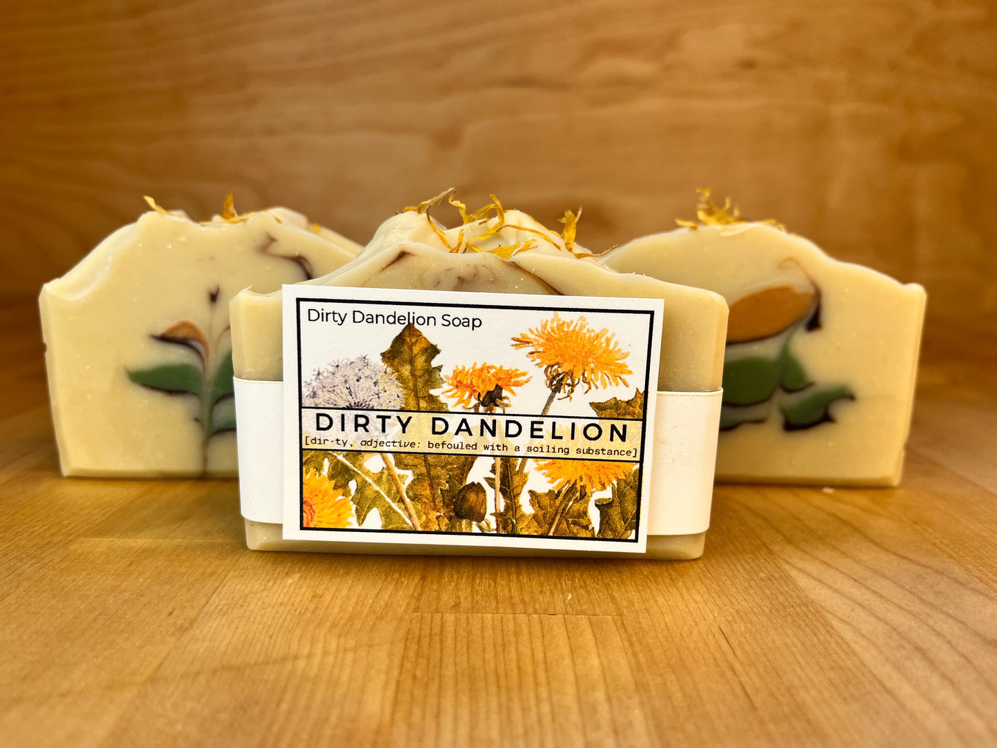 Dirty Dandelion Soap