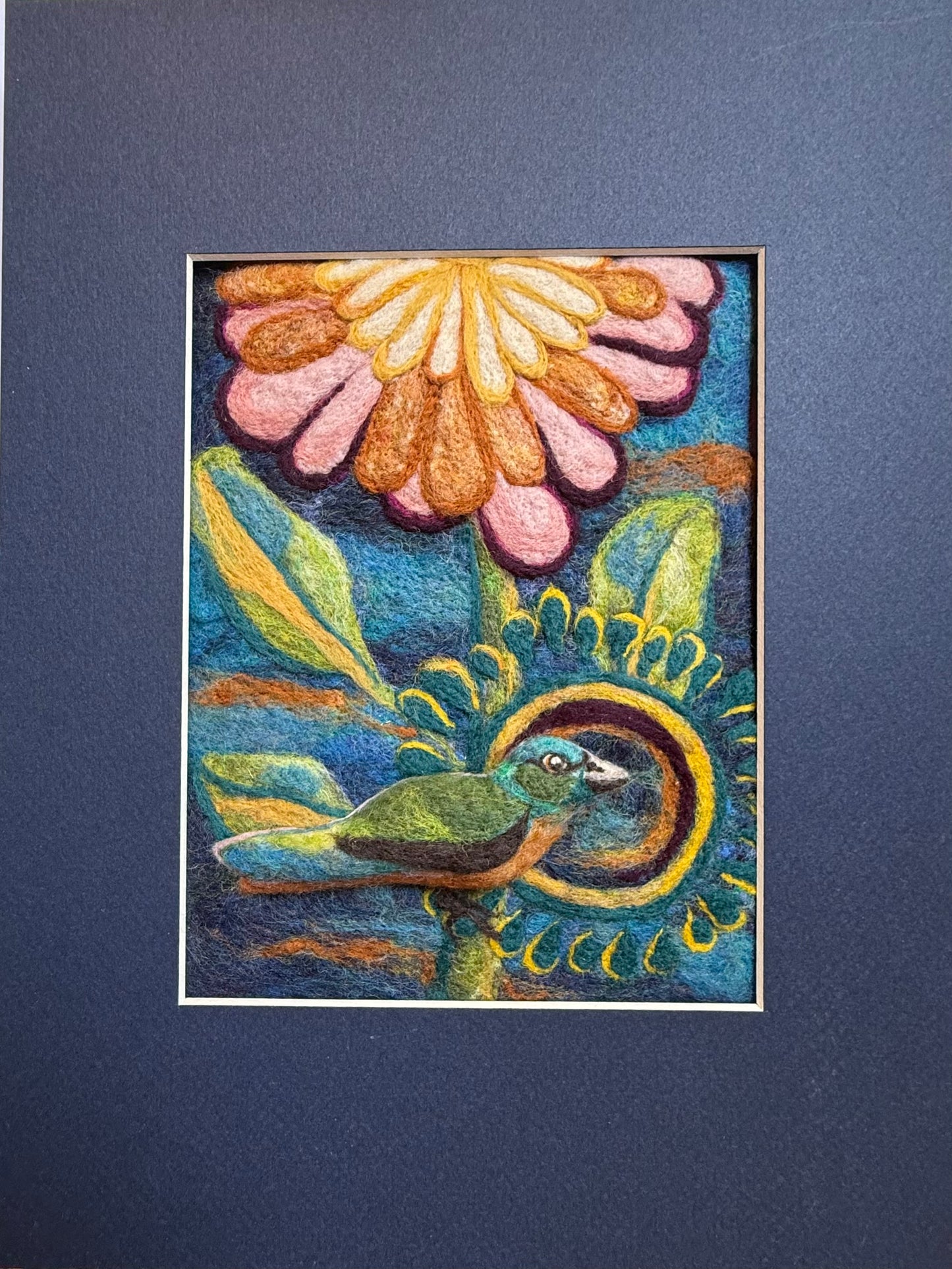Green Petite Tweet 5x7"
