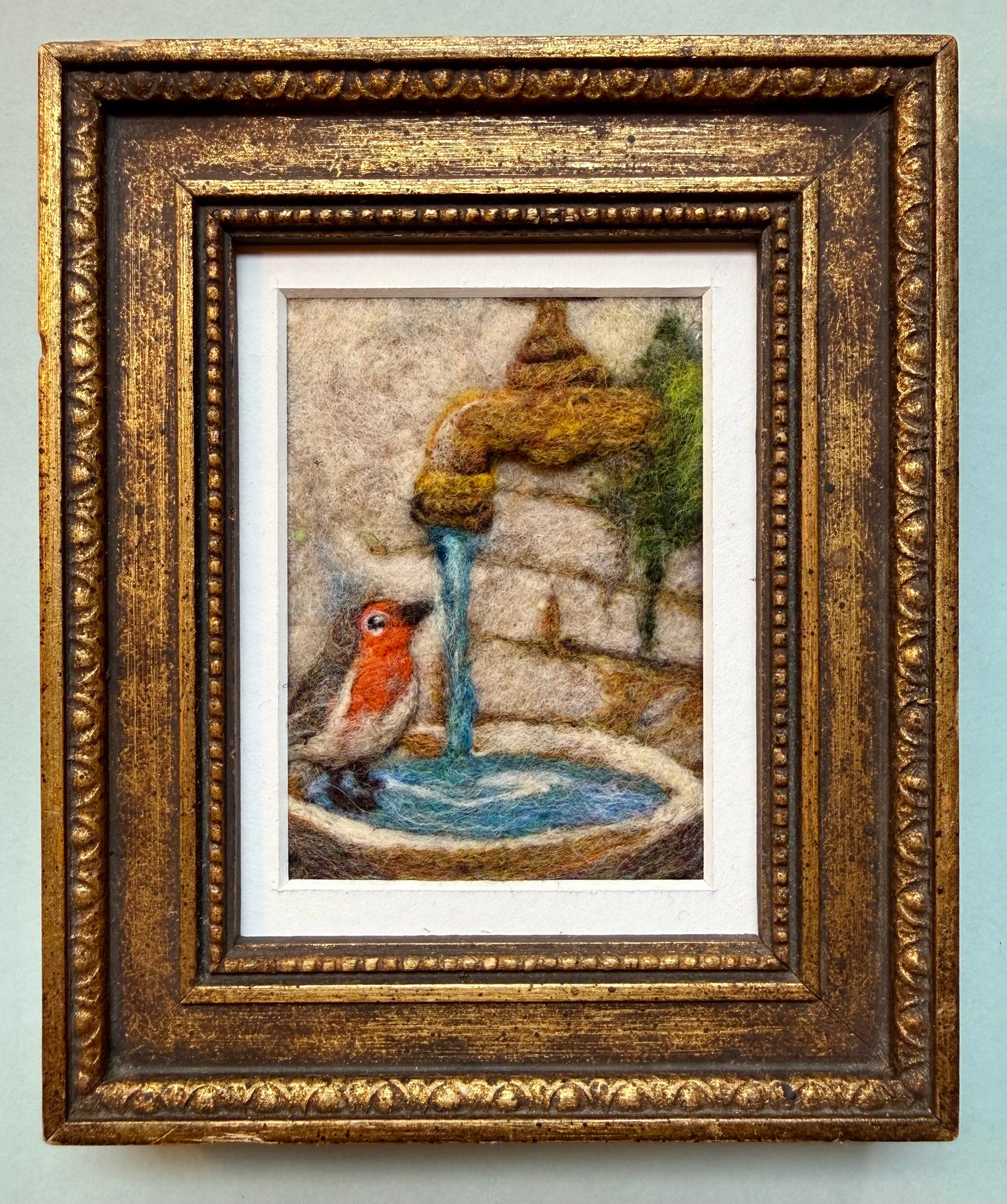 Sparrow Me a Drink, 5x6"