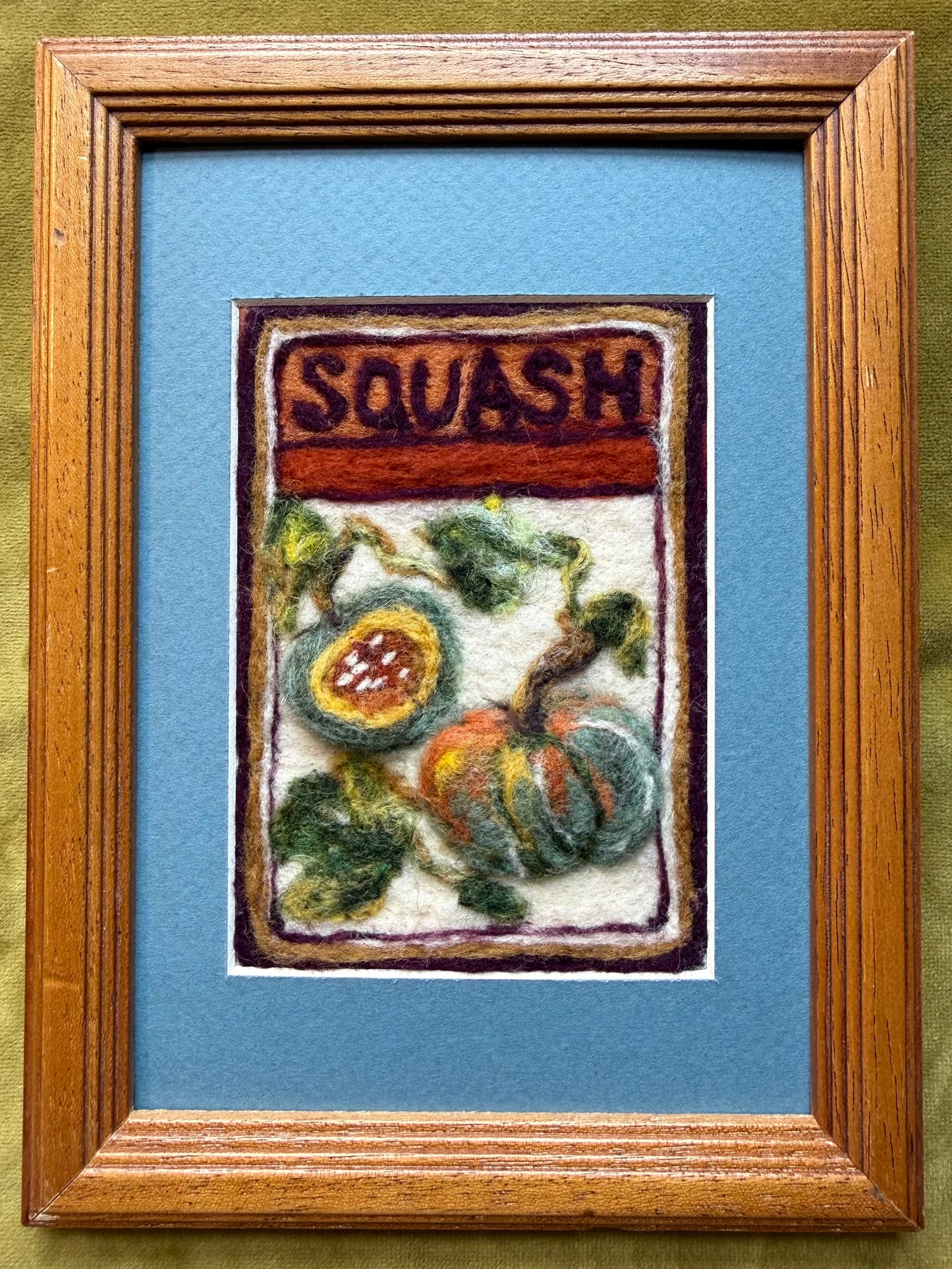 Squash Seed Packet, 4x5"