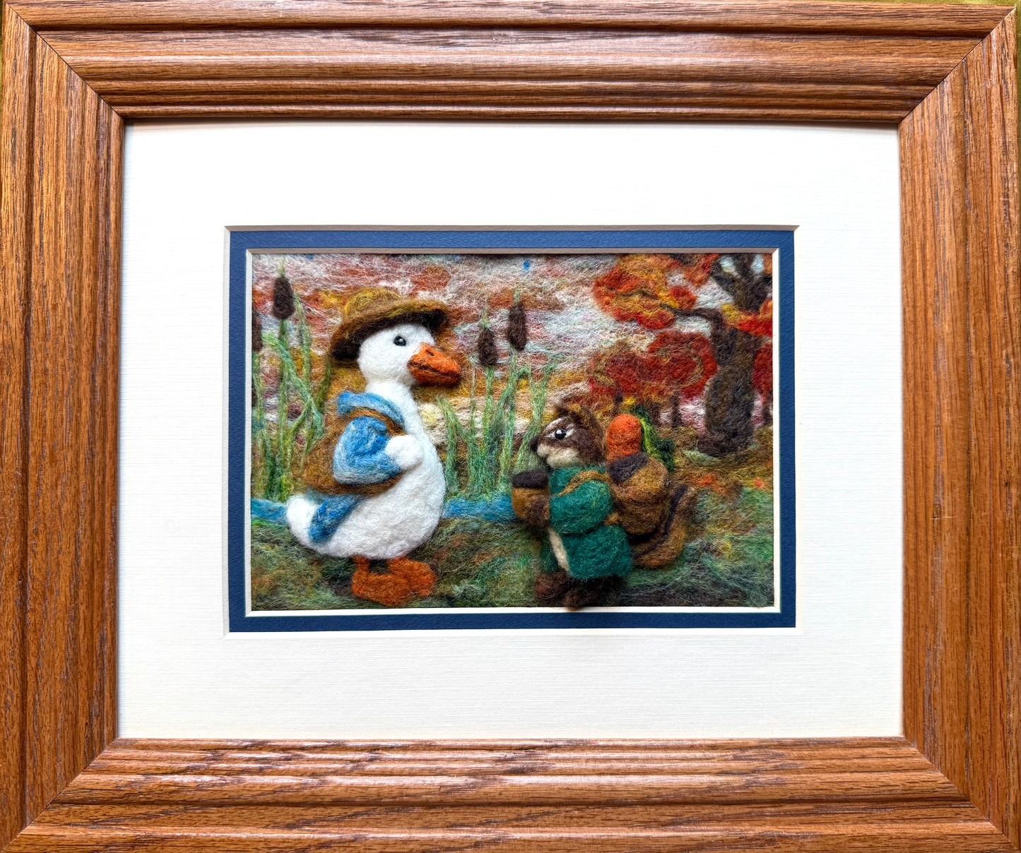 Journey of the Duck, 12x10"