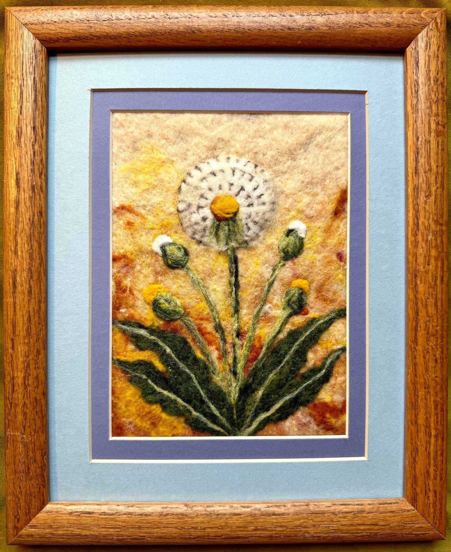 The Mighty Dandelion, 9x11"