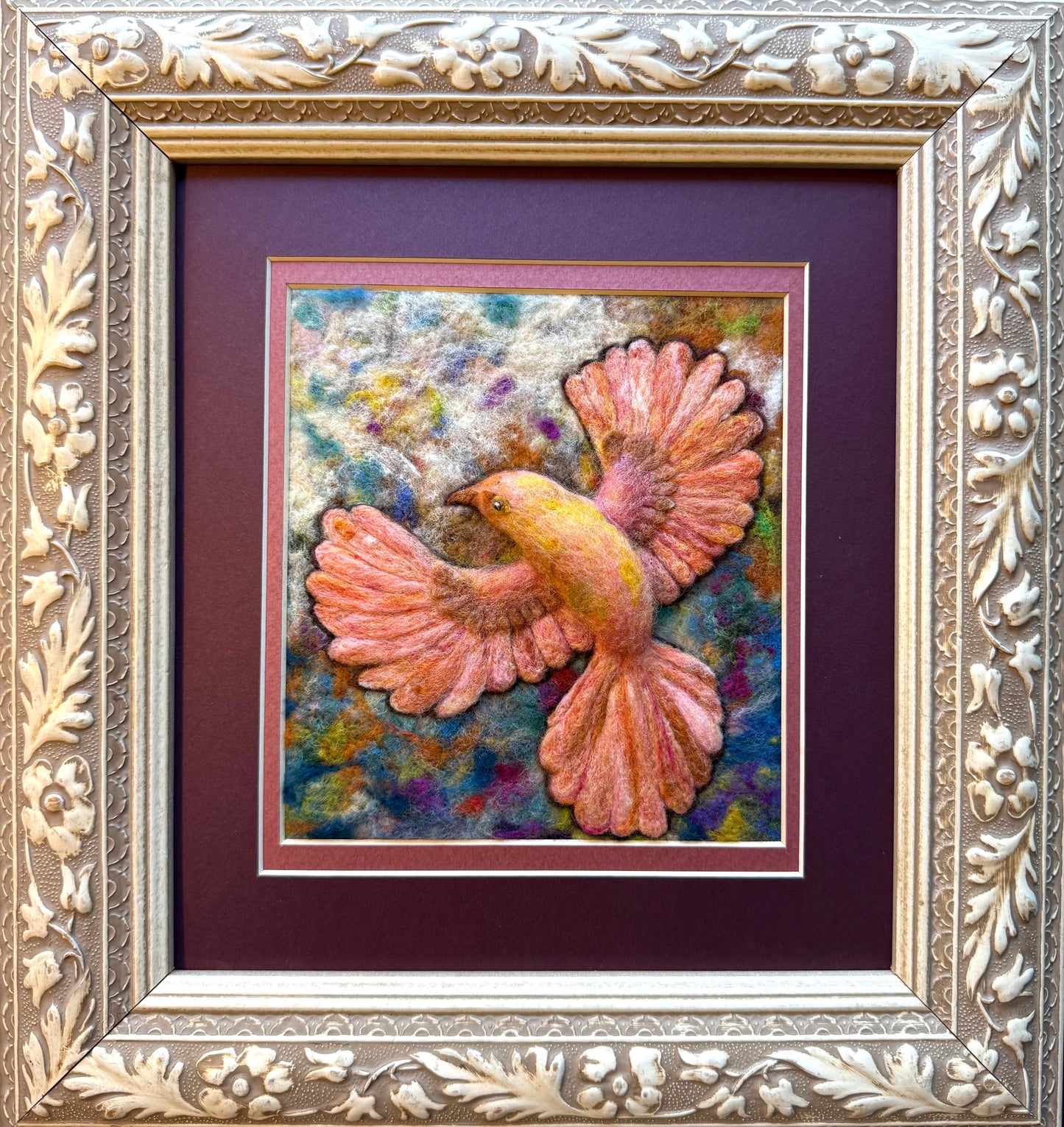 Bird in Flight, 6x7"