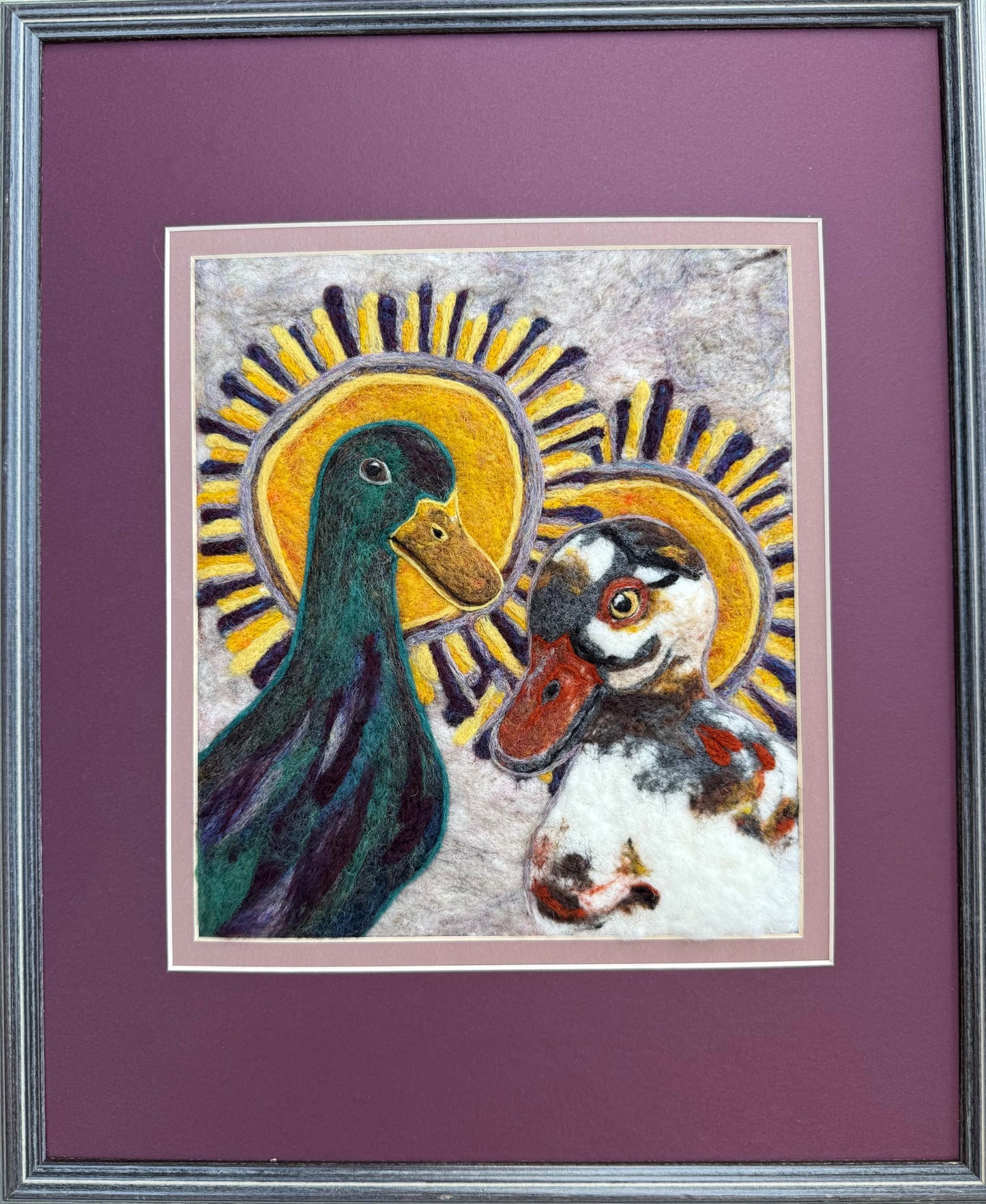 Ducklings Ho! 8x10"