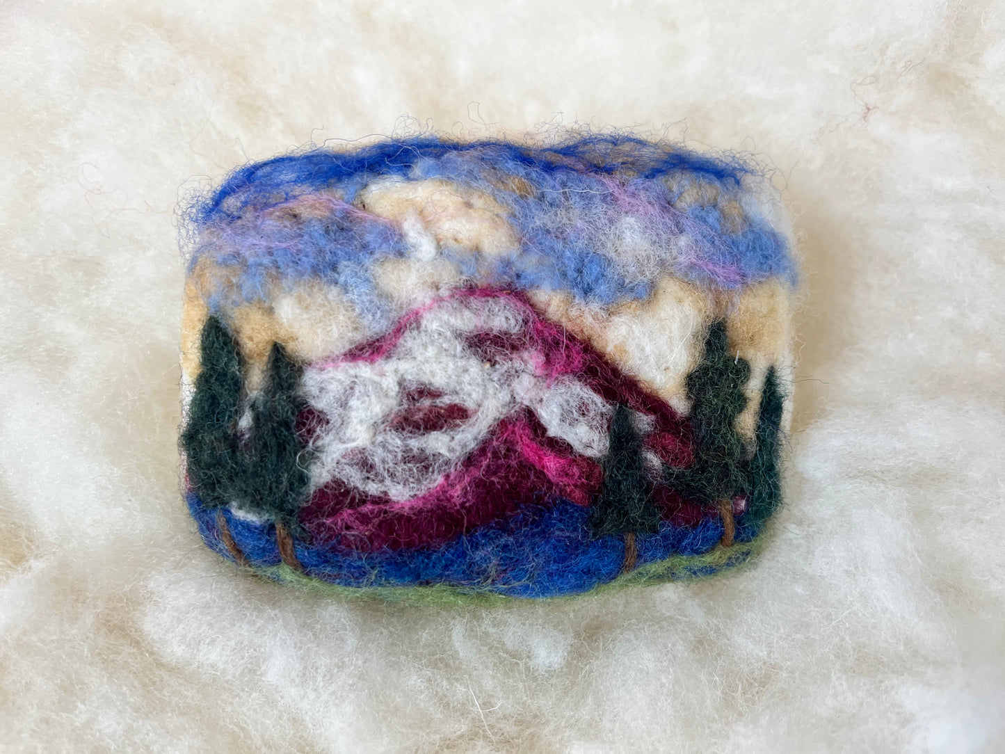 Custom Wooly Washer Felted Soaps