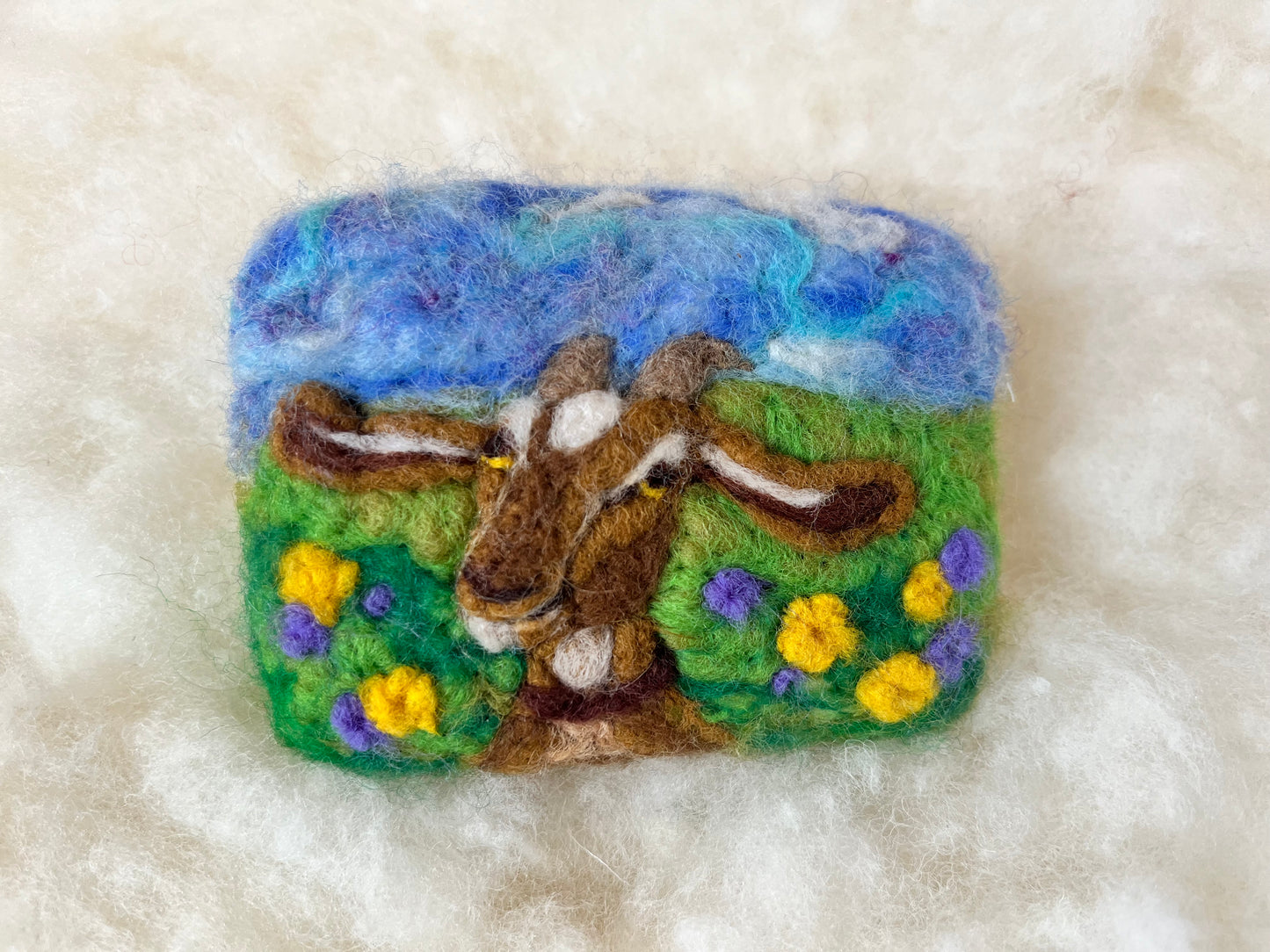 Custom Wooly Washer Felted Soaps