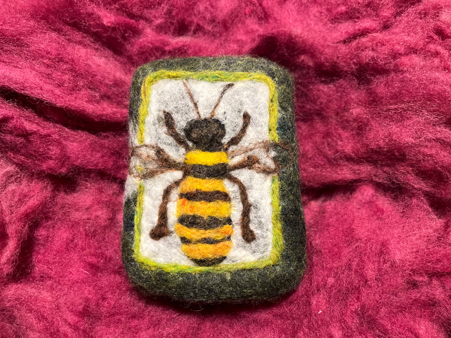 Bird's Eye Bee Wooly Washer