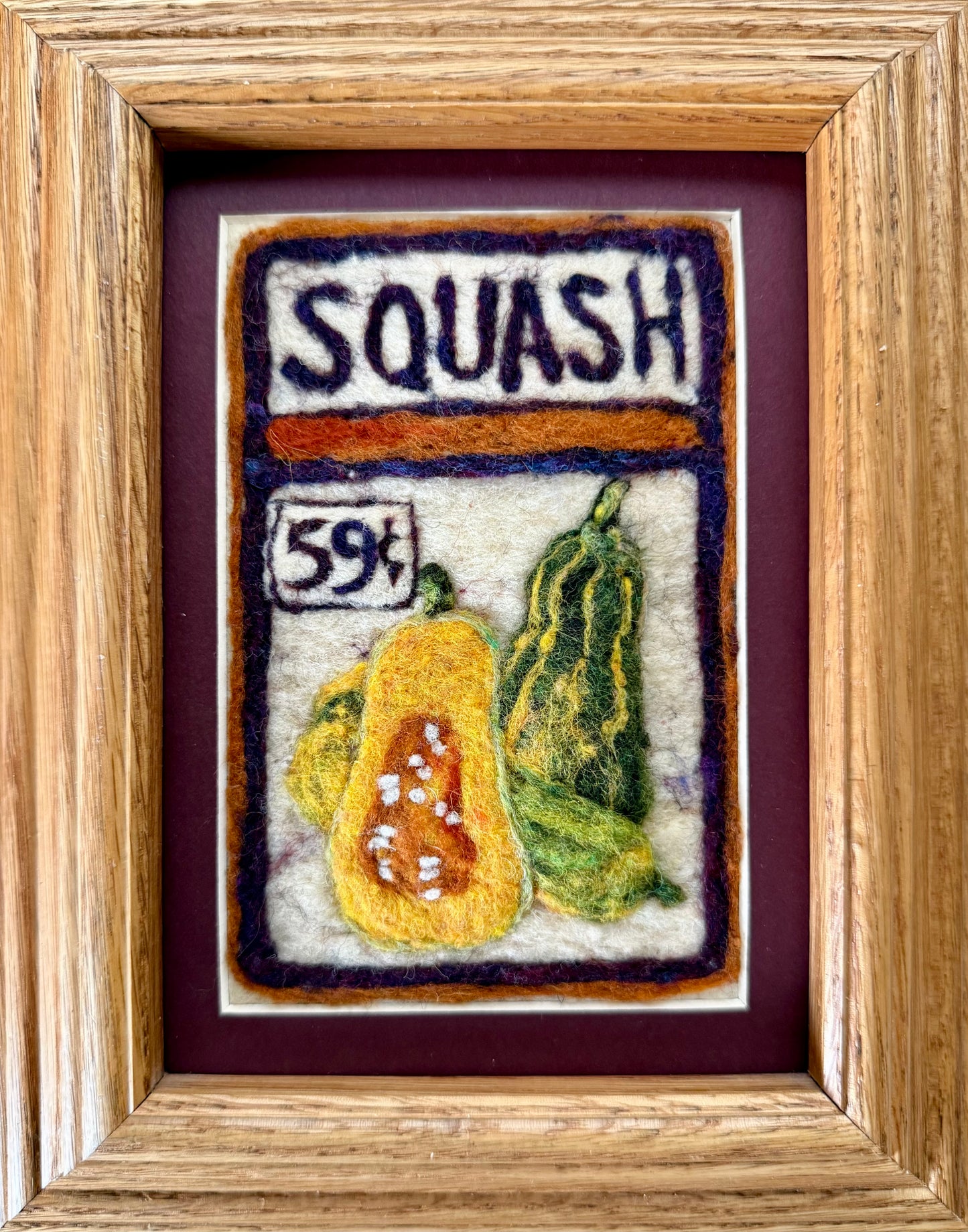 Squash Seed Packet 4x5"