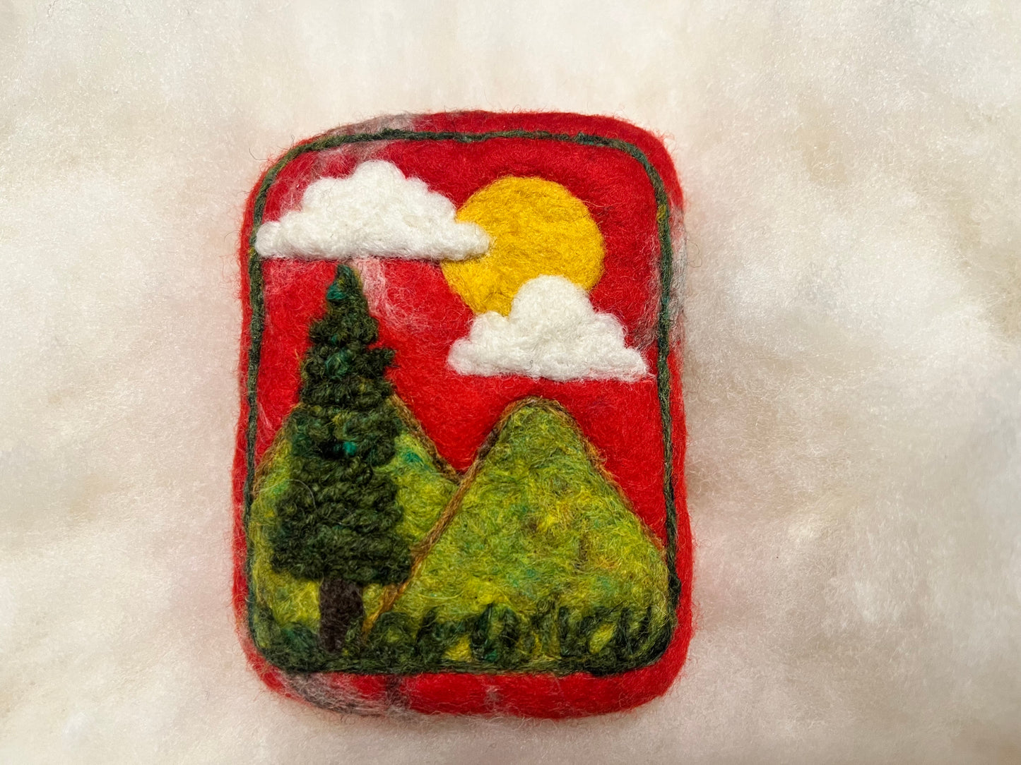 Peaks and Pine Wooly Washer