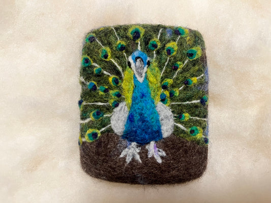 Pompous Peacock Wooly Washer