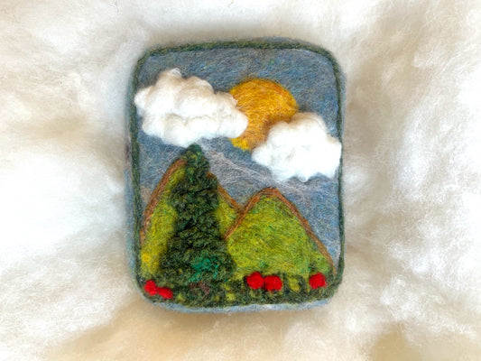 Peaks and Pine Wooly Washer