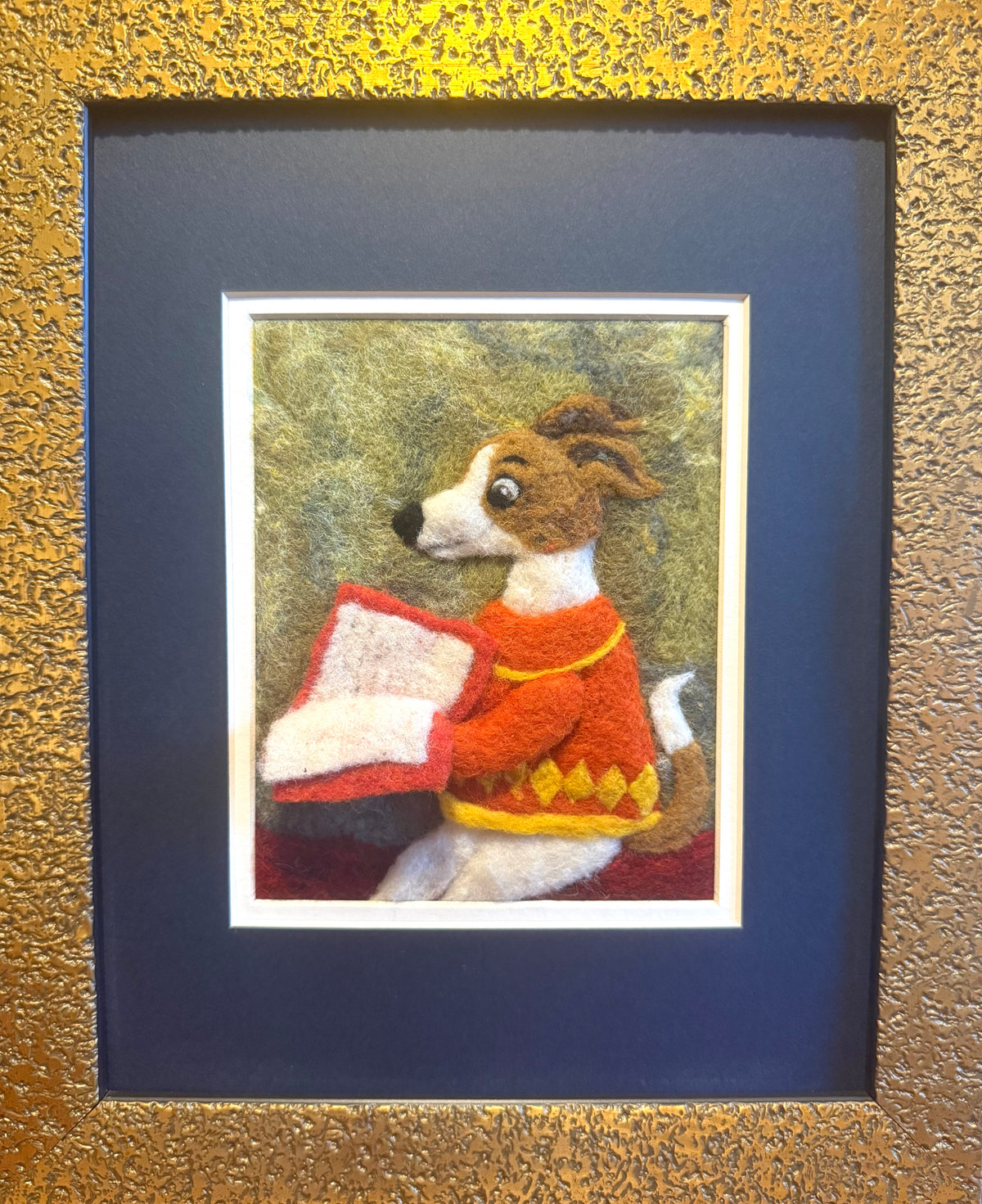 Nose in a Book 5x7