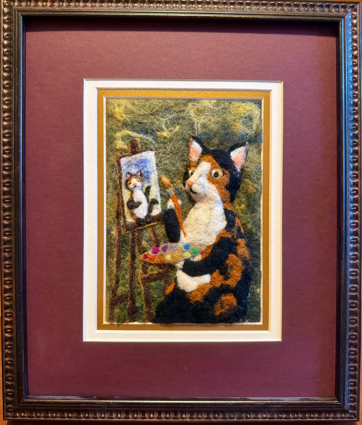 Picasso's Feline 5x7