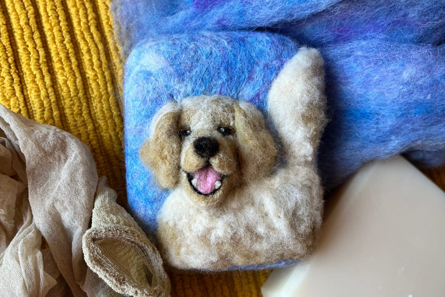 Wet Felted Soap Tutorial (Free)