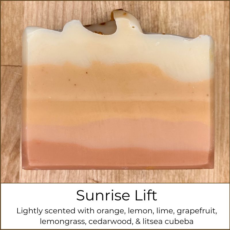 3-Soap Gift Box with Card & Hardwood Soap Dish ($35 value)
