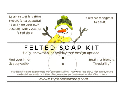 Wet Felted Soap Tutorial (Free)