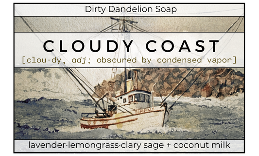 Cloudy Coast Soap