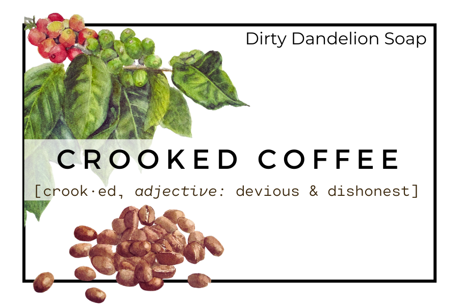 Crooked Coffee Soap