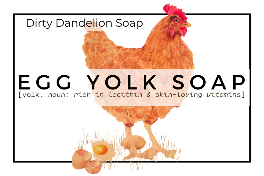 Egg Yolk Soap (Chicken Clown) - Unscented