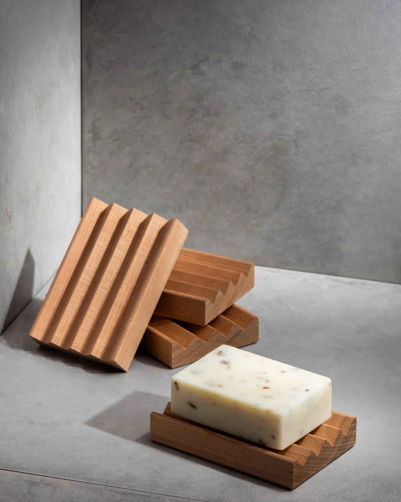 Hardwood Soap Dish