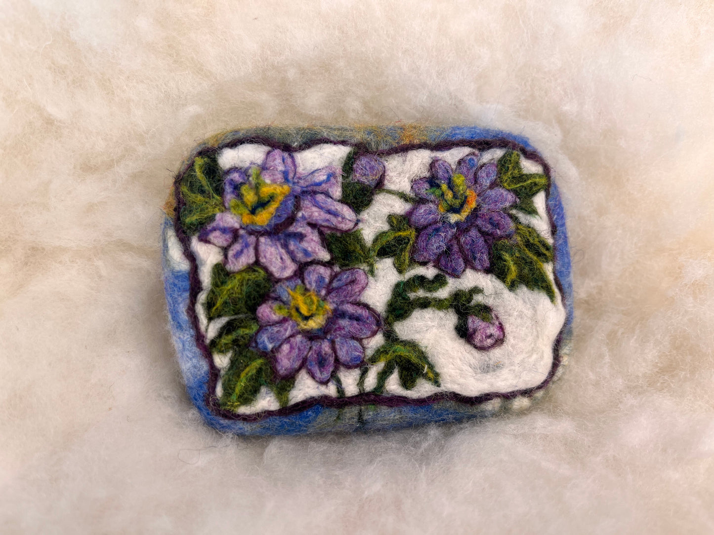 Passion Flower Vine Wooly Washer