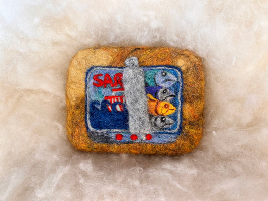 Tinned Sardines Wooly Washer