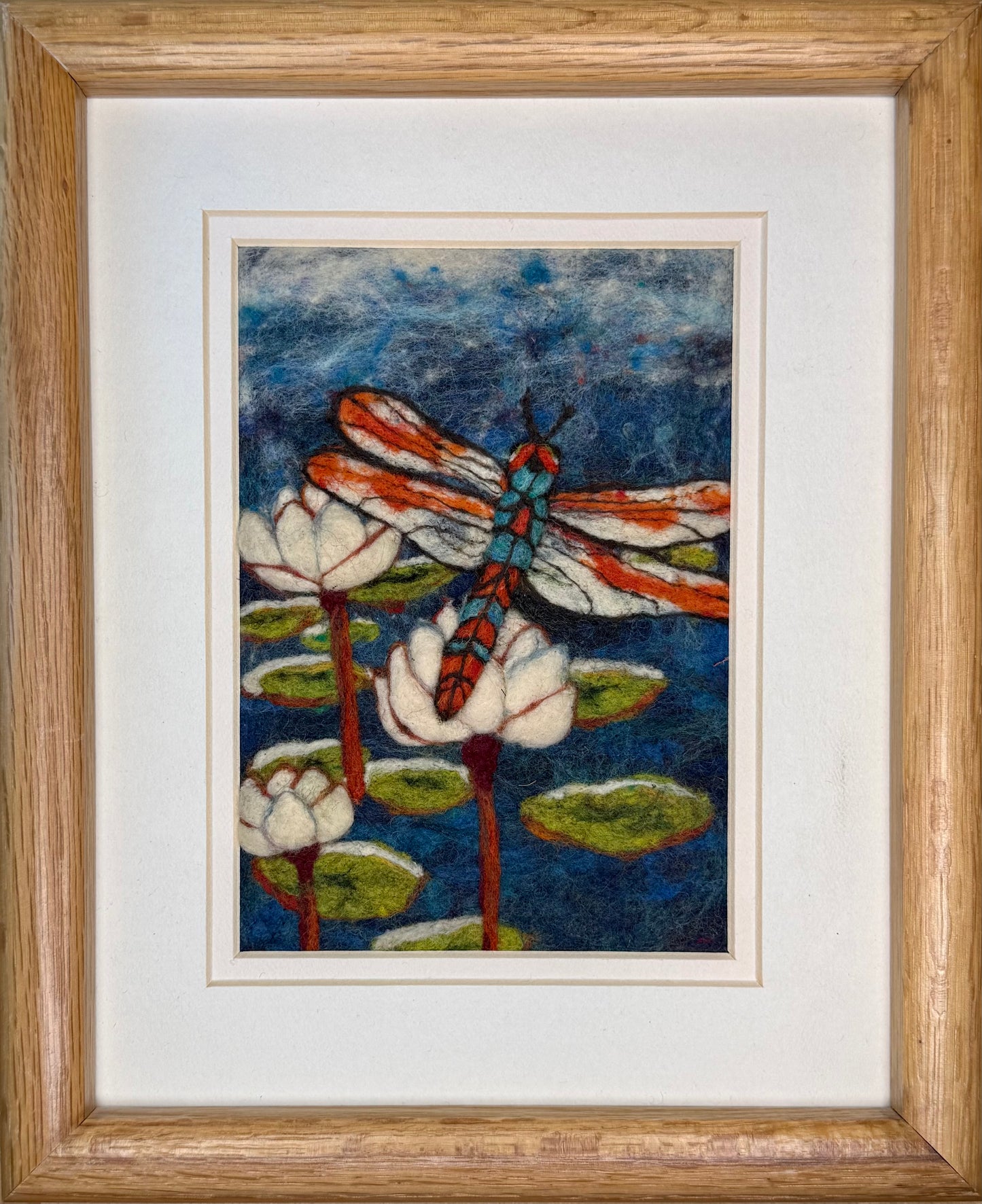 Dragon Fly Me a River, 9x11"