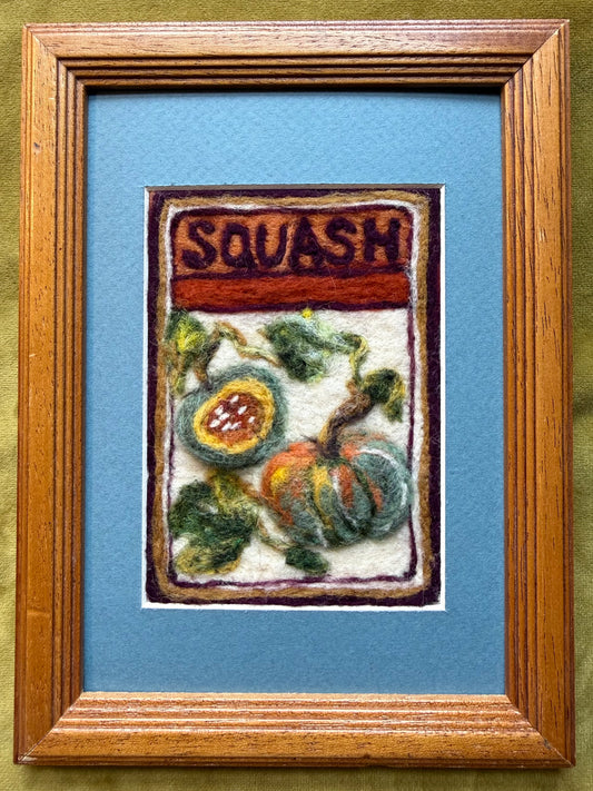Squash Seed Packet, 6x8"