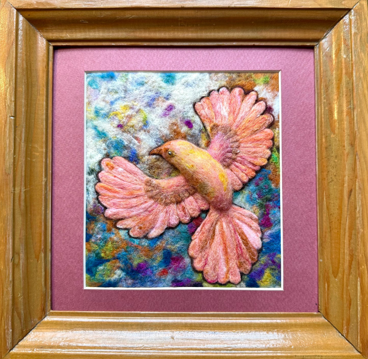 Bird in Flight, 11x11"
