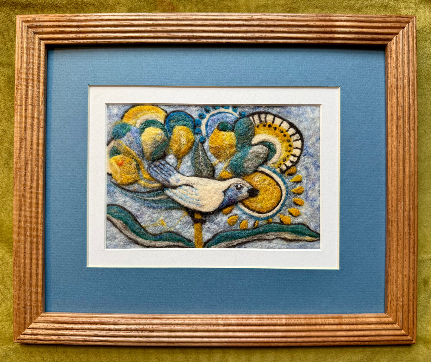 Seeking a Blue Bird, 11x9"