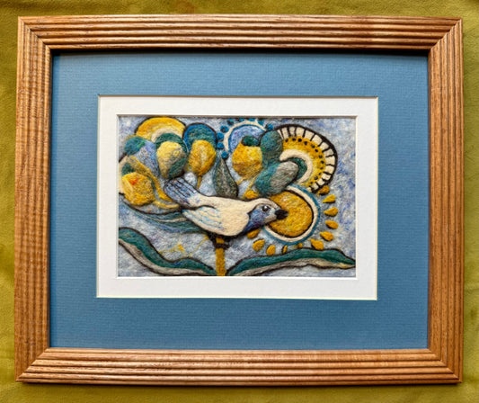 Seeking a Blue Bird, 11x9"