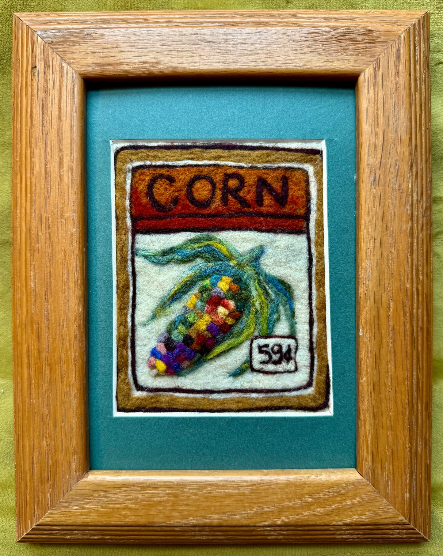 Rainbow Corn Seed Packet, 3x4"