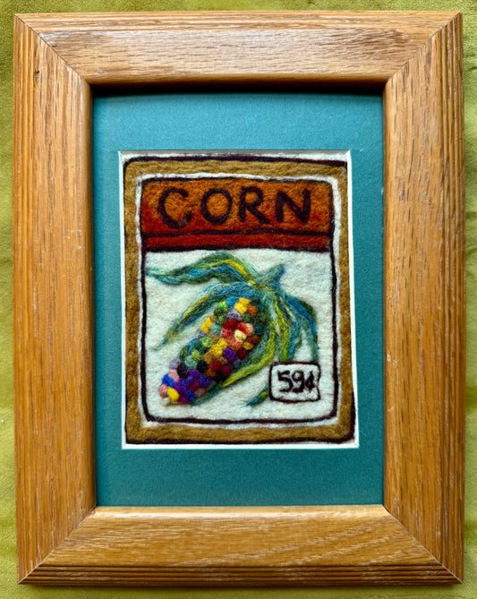 Rainbow Corn Seed Packet, 7x9"