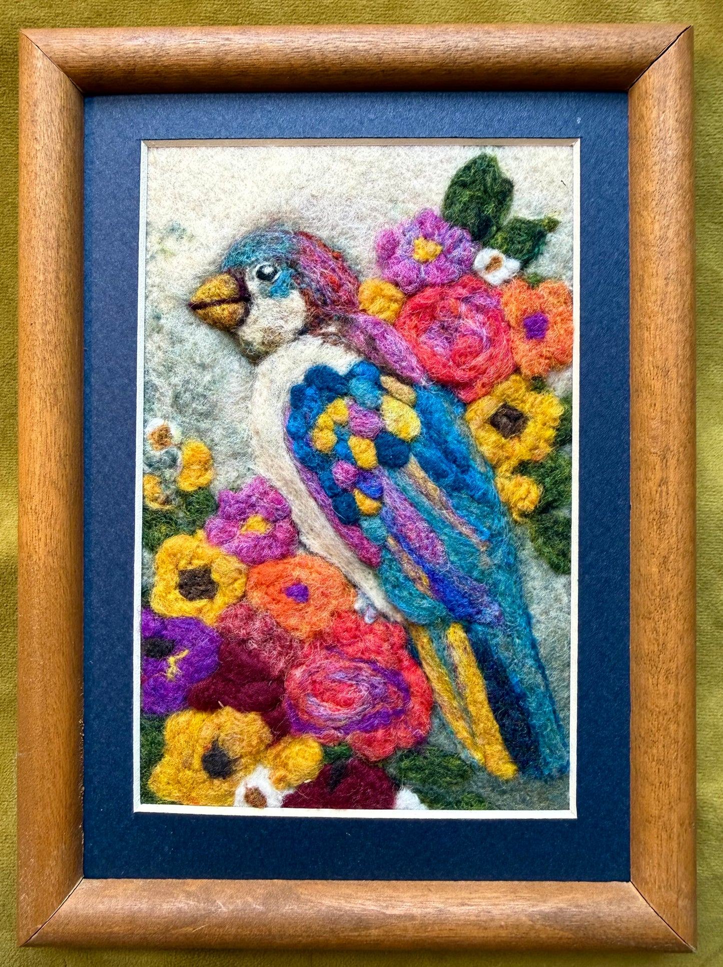 Spry Sparrow, 5x7"
