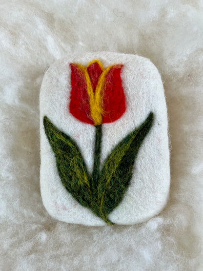 Felted Soap Kit (Strawberry, Tulip, or Poppy)