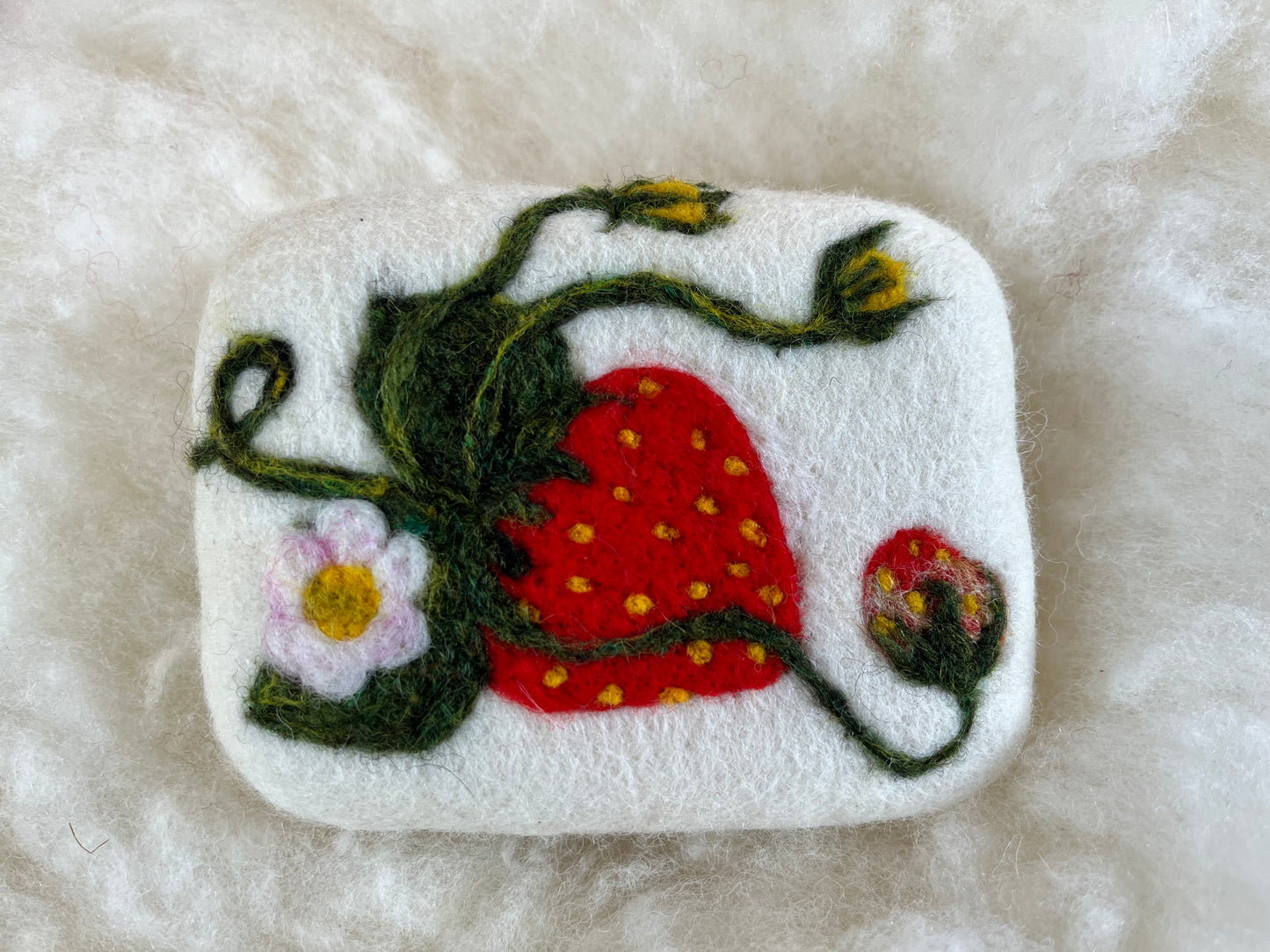 Felted Soap Kit (Strawberry, Tulip, or Poppy)