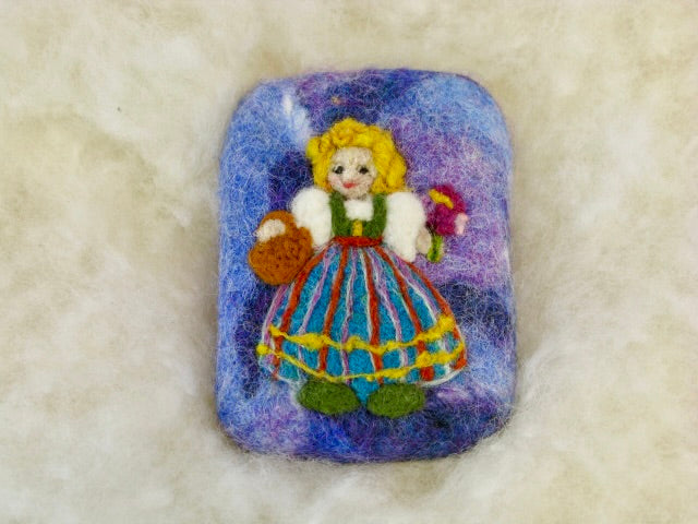 Custom Wooly Washer Felted Soaps